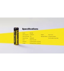 NITECORE BATTERIE RICARICABILI DA 2400mAh USB-C  CONF. 4 (NC-NH2400)